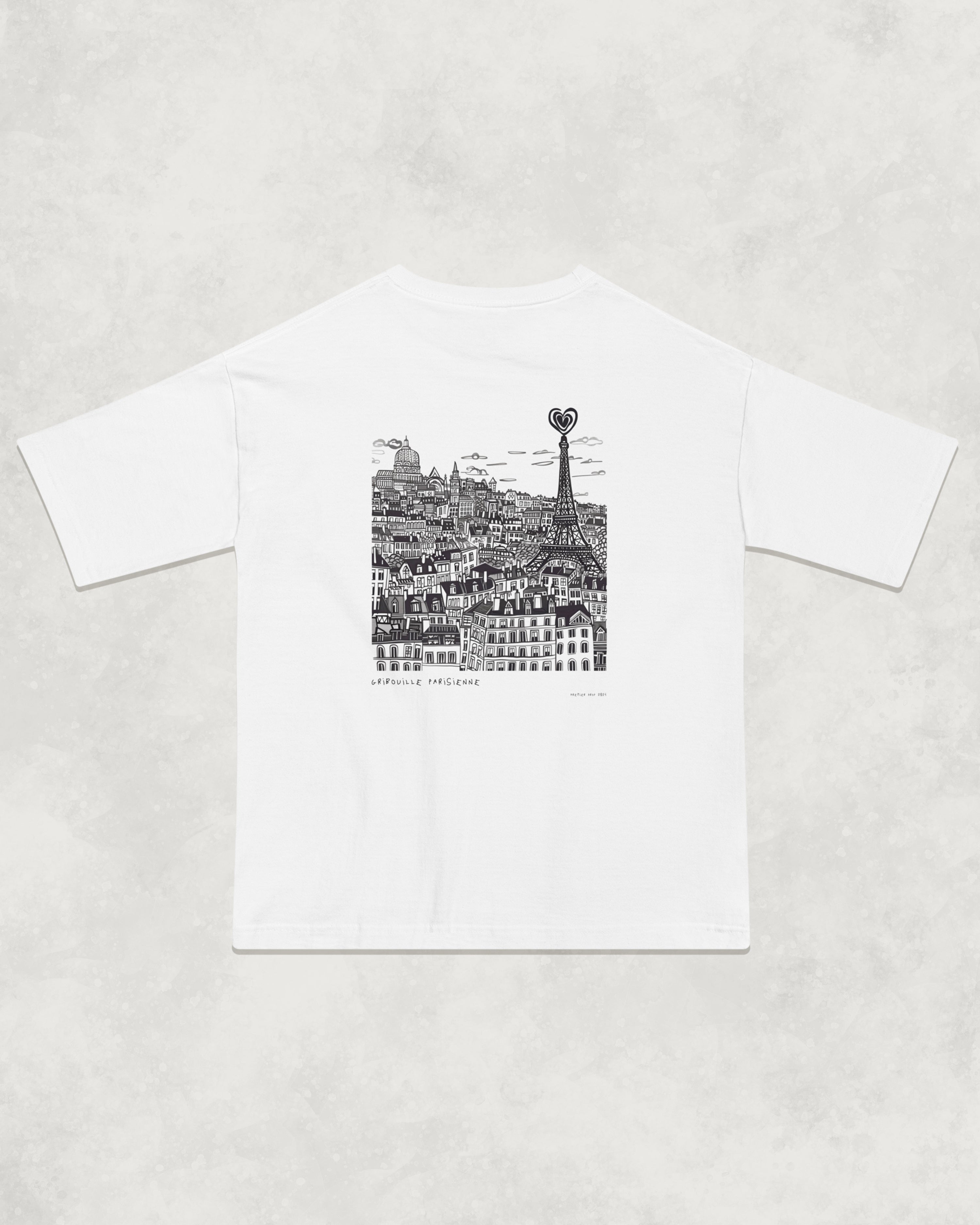 Gribouille Parisienne - Relaxed Tee Blanc